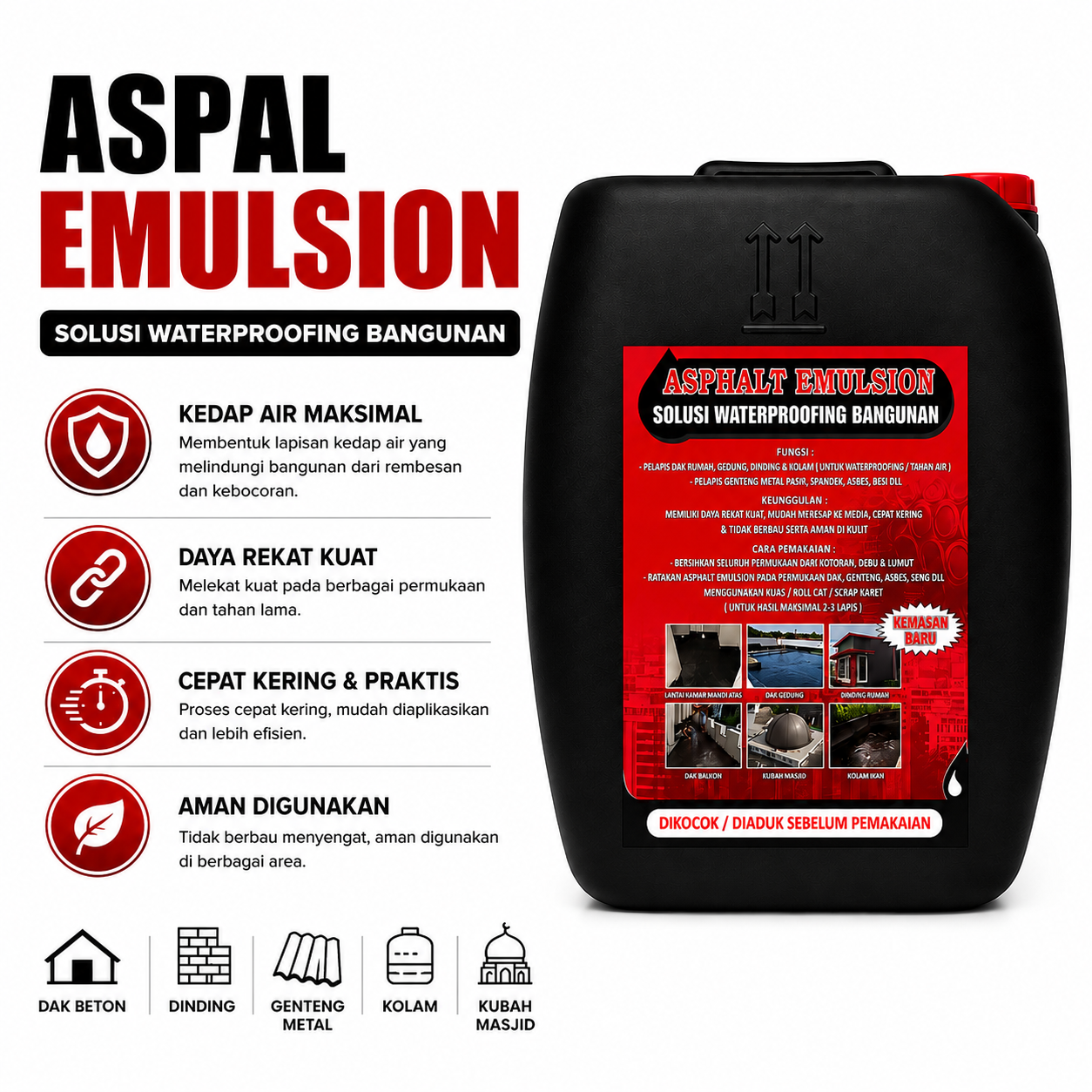 Asphalt Emulsion 25 kg